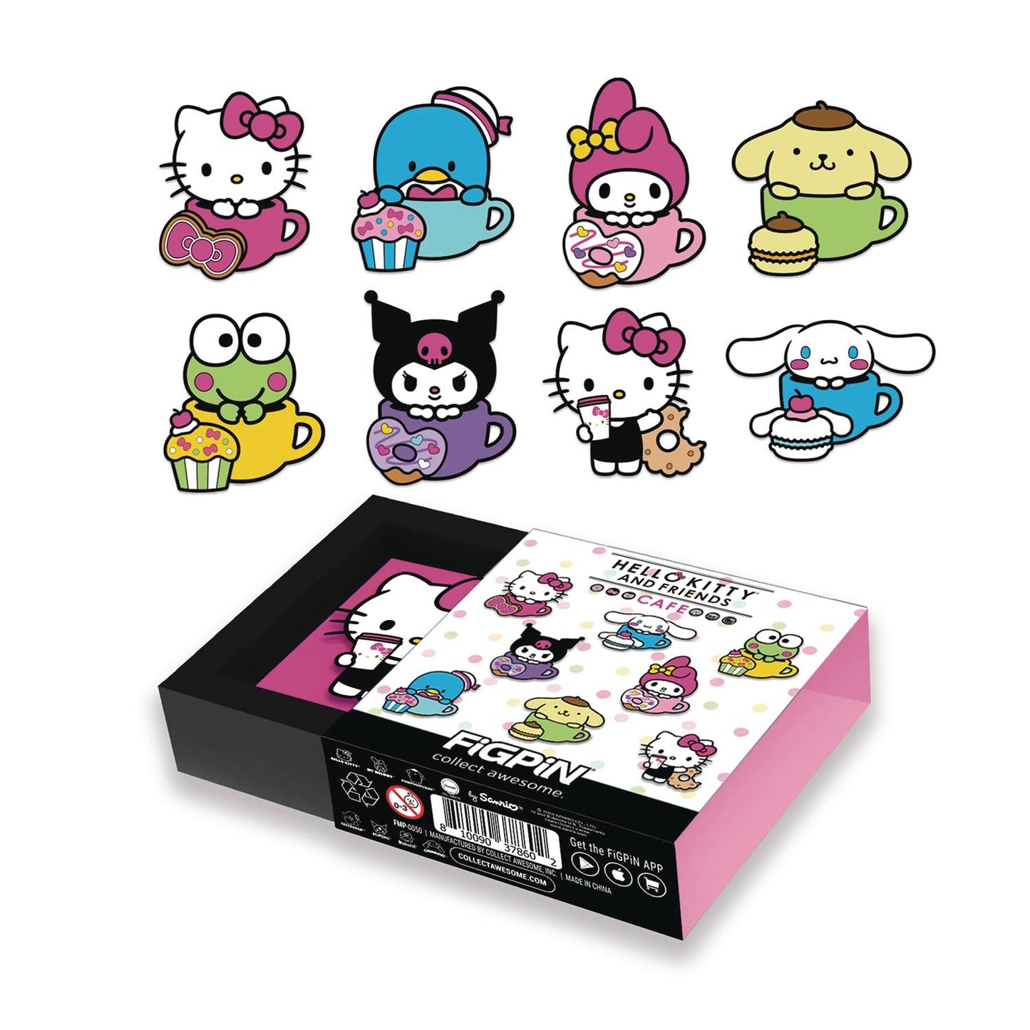 Blind Box | Sanrio | Figpin | Hello Kitty 50th Anniversary Mini Pin