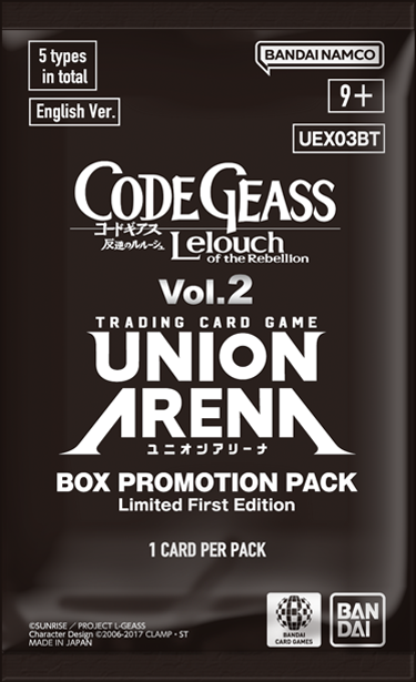 Union Arena | Code Geass: Lelouch of the Rebellion v2 [UEX03BT]