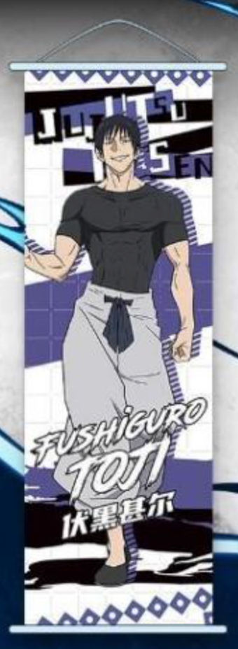 Wall Scroll | Jujutsu Kaisen | Toji Fushiguro