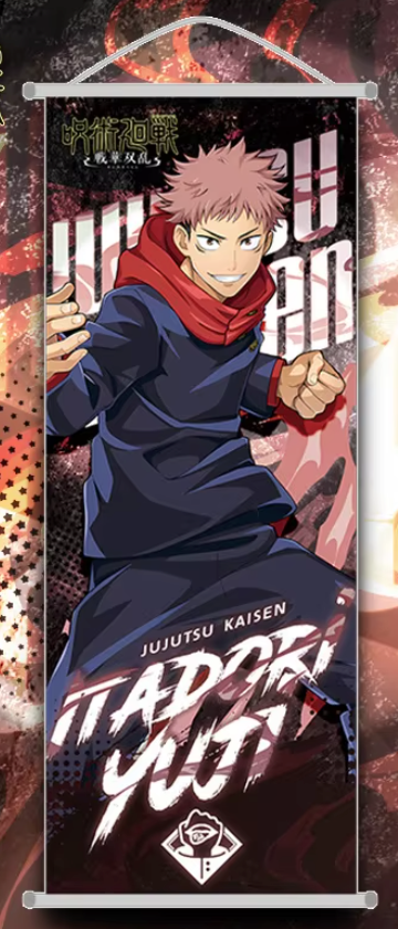 Wall Scroll | Jujutsu Kaisen | Yuji Itadori