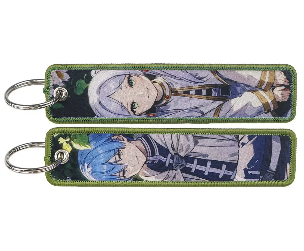 Keychain | Frieren | Embroidered Jet Tag (see variants) Keychain Anime Island CA