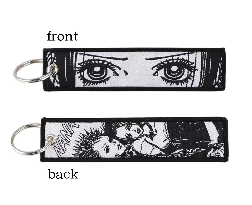 Keychain | NANA | Embroidered Jet Tag (see variants) Keychain Anime Island CA