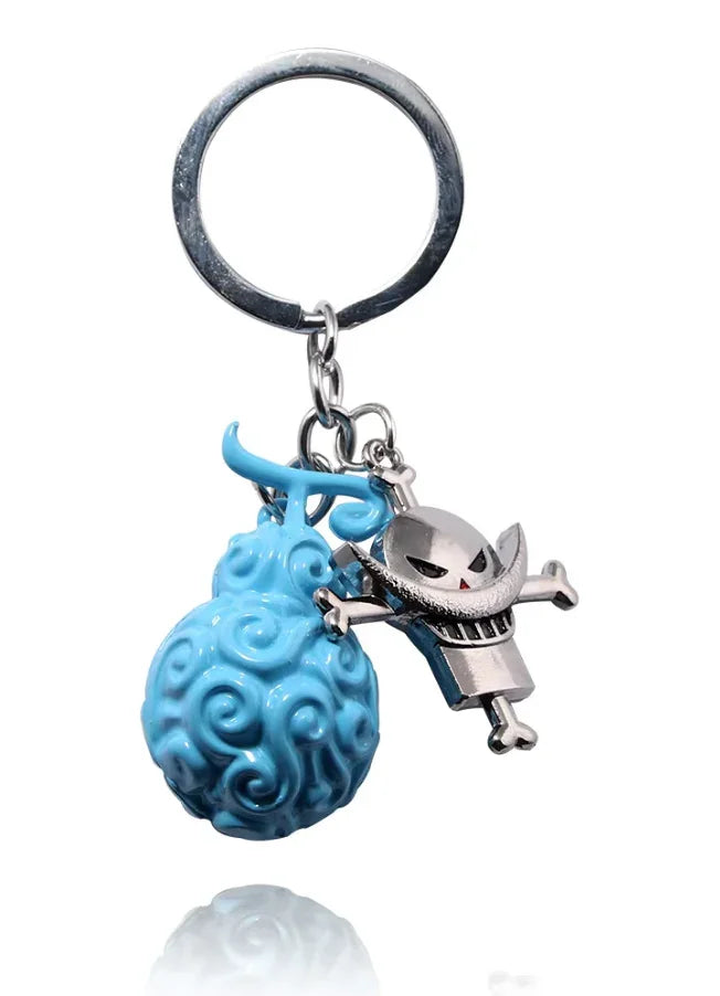 Keychain | One Piece | Devil Fruit | Gura Gura (see variants) Keychain Anime Island CA