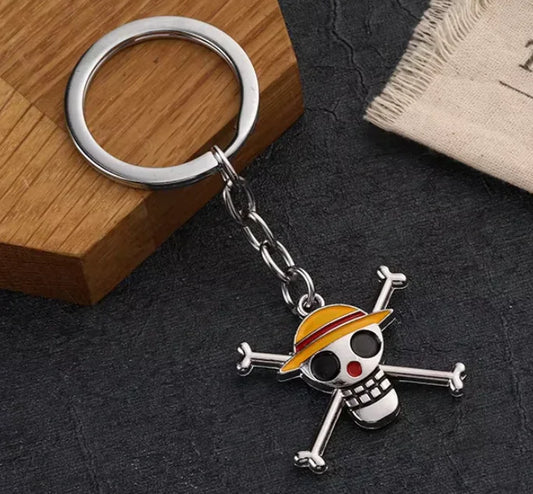 Keychain | One Piece | Straw Hat Pirates Logo - Anime Island CA