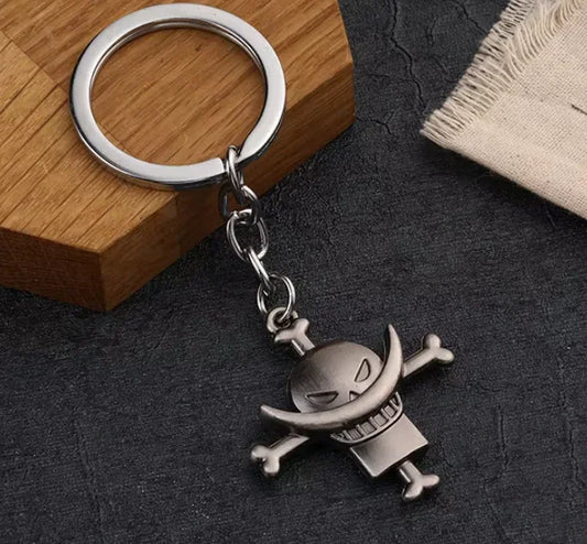 Keychain | One Piece | Whitebeard Logo - Anime Island CA