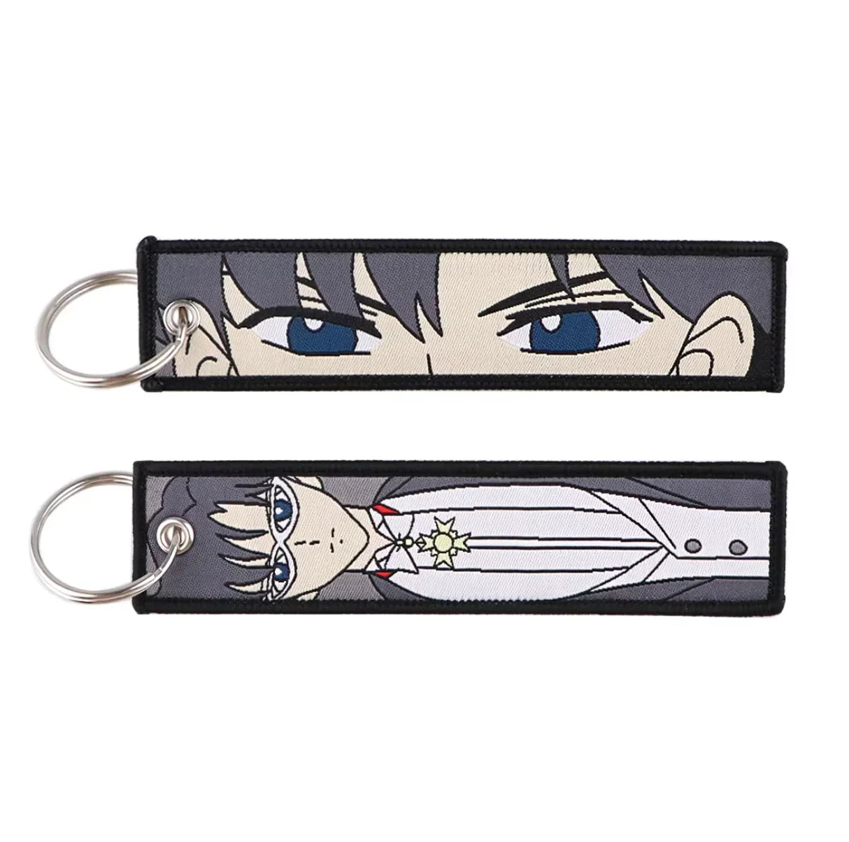 Keychain | Sailor Moon | Embroidered Jet Tag (see variants) Keychain Anime Island CA