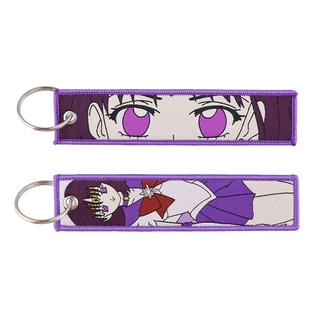 Keychain | Sailor Moon | Embroidered Jet Tag (see variants) Keychain Anime Island CA