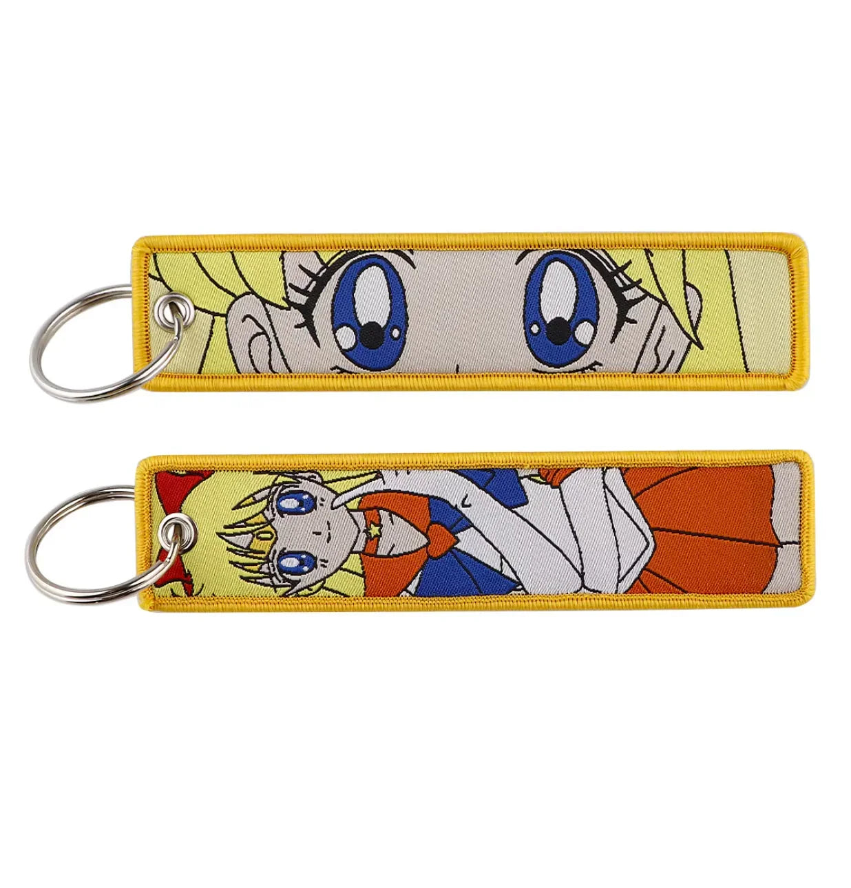 Keychain | Sailor Moon | Embroidered Jet Tag (see variants) Keychain Anime Island CA