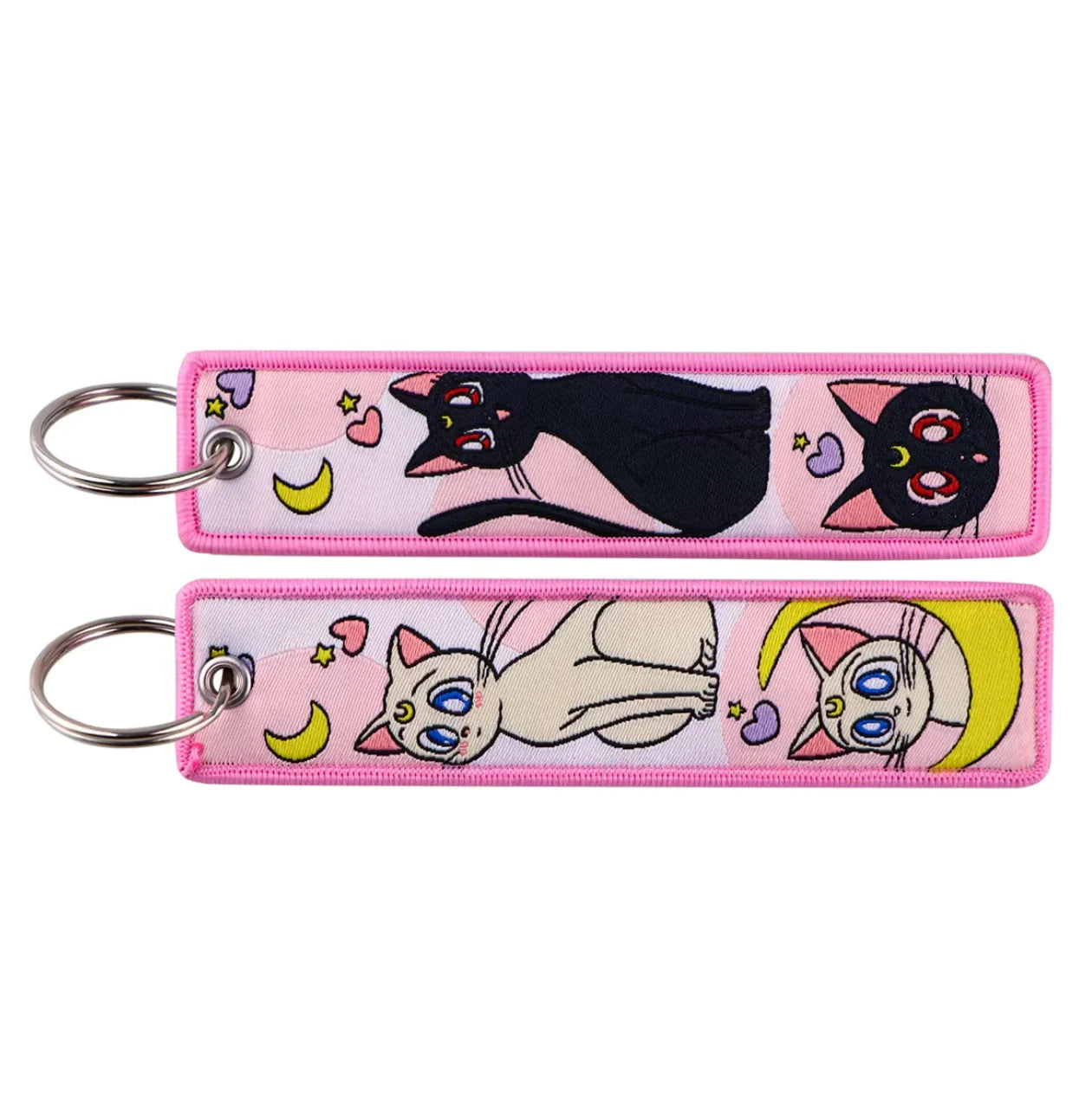 Keychain | Sailor Moon | Embroidered Jet Tag (see variants) Keychain Anime Island CA