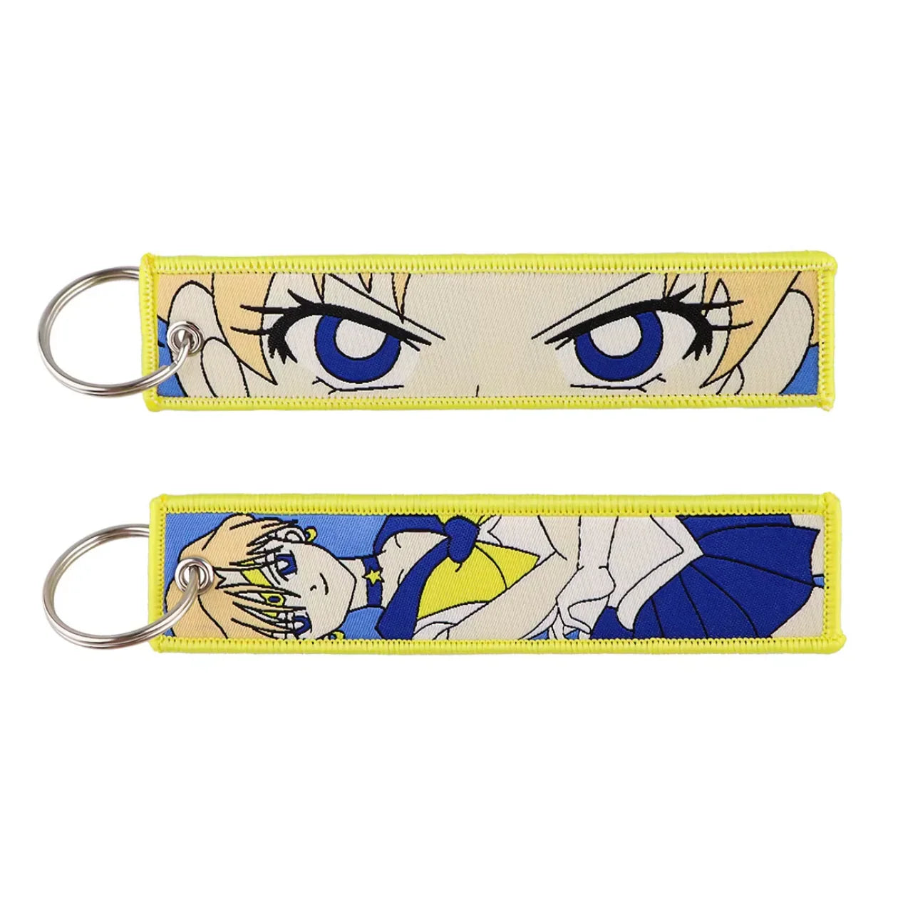 Keychain | Sailor Moon | Embroidered Jet Tag (see variants) Keychain Anime Island CA