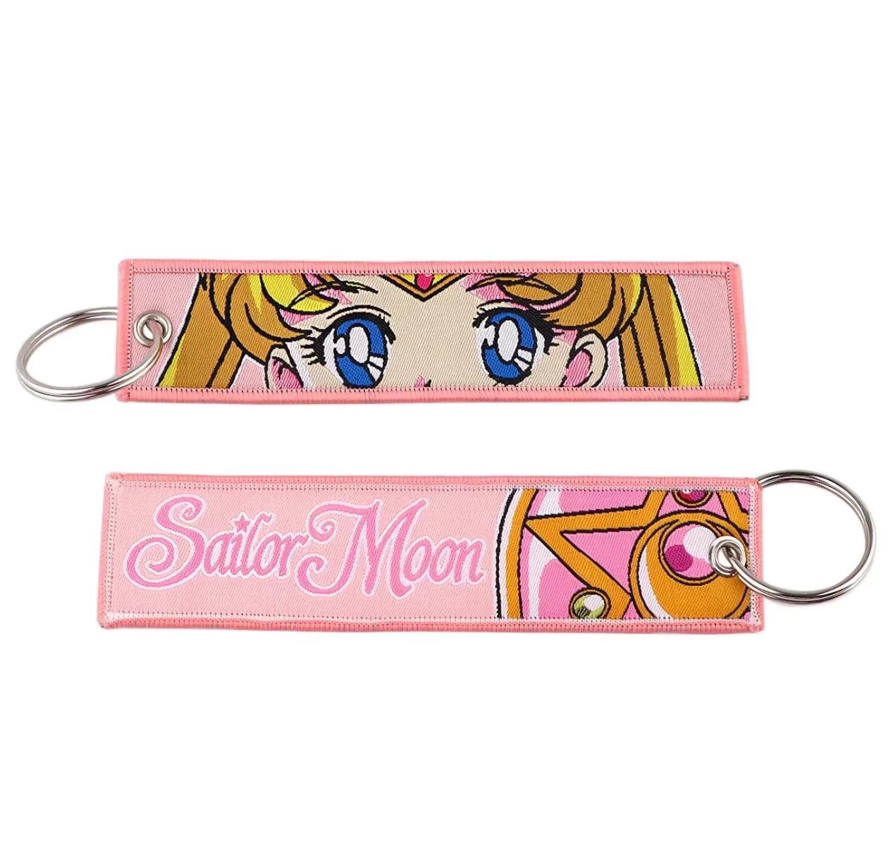 Keychain | Sailor Moon | Embroidered Jet Tag (see variants) Keychain Anime Island CA