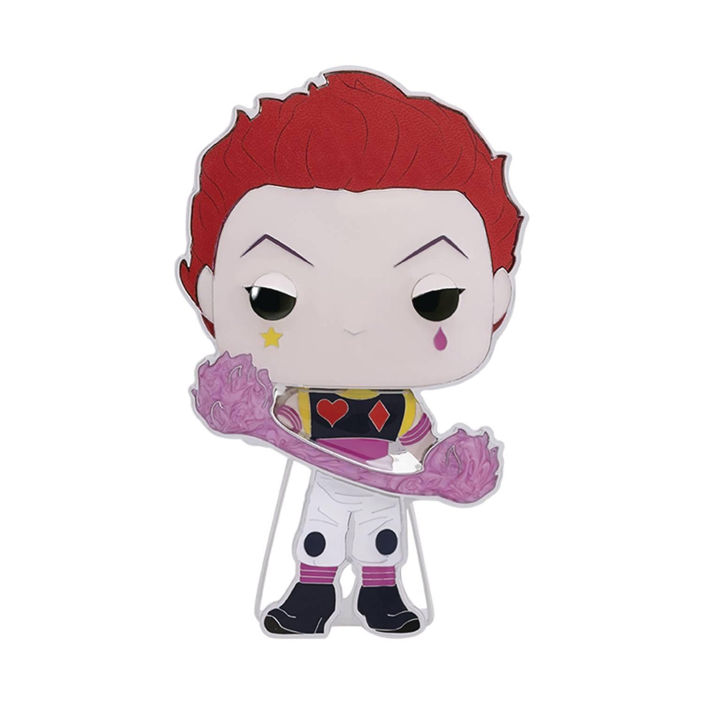 LF POP SIZED PIN HUNTERXHUNTER HISOKA PIN - Anime Island CA