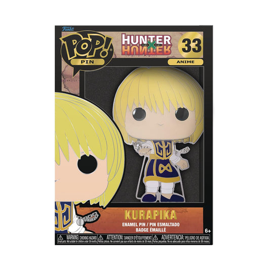 LF POP SIZED PIN HUNTERXHUNTER KURAPIKA PIN - Anime Island CA