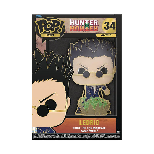 LF POP SIZED PIN HUNTERXHUNTER LEORIO PIN - Anime Island CA