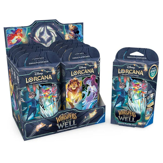 Lorcana | TCG: Set 10: Whispers in the Well | Starter Decks Cards Ravensburger