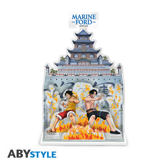 Acrylic Figure | One Piece | Luffy & Ace Diorama | Abysse