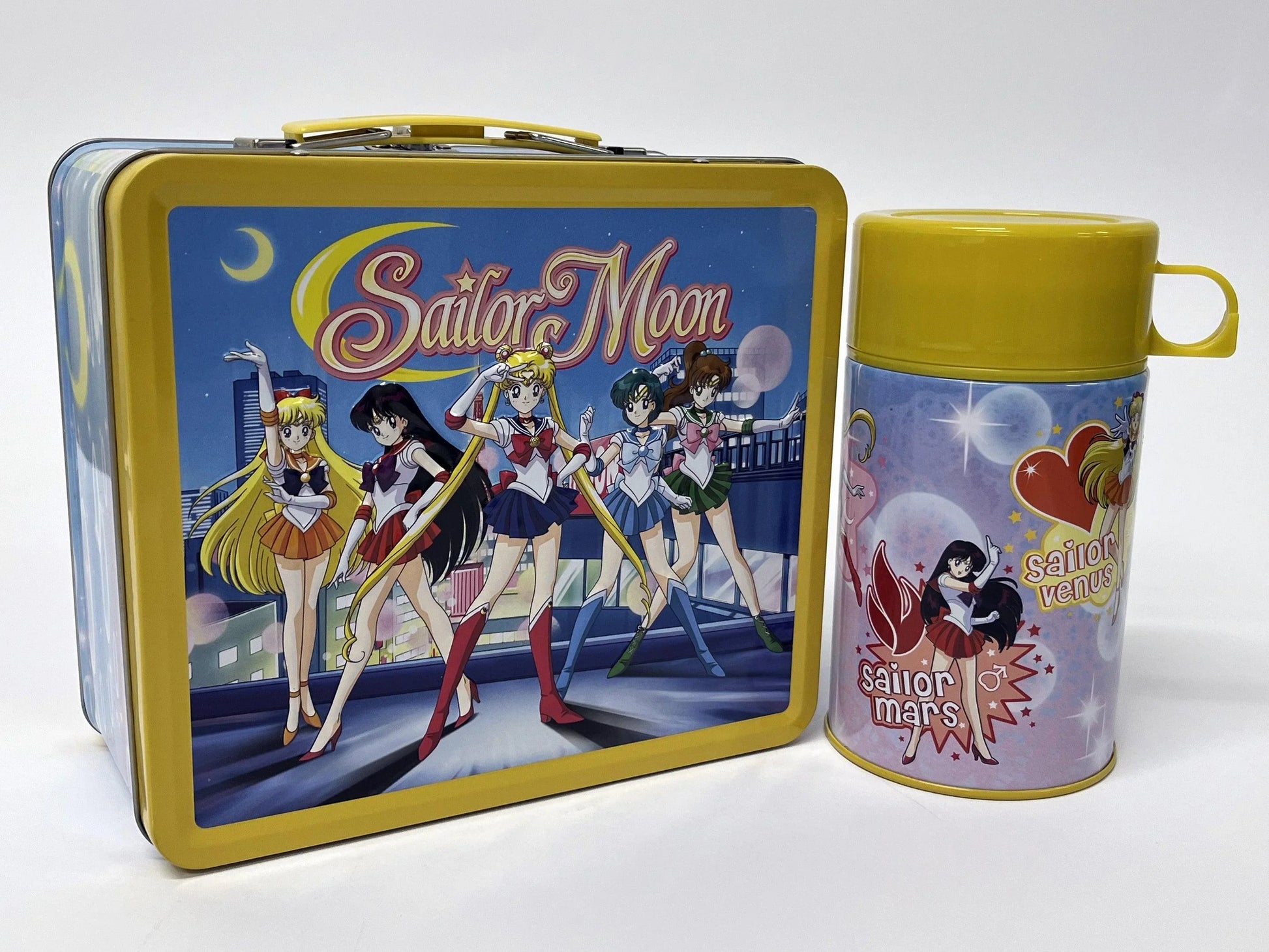 Lunchbox | Sailor Moon | 5 Original Sailor Scouts | Surreal Entertainment Tin Titans Kitchenware Diamond