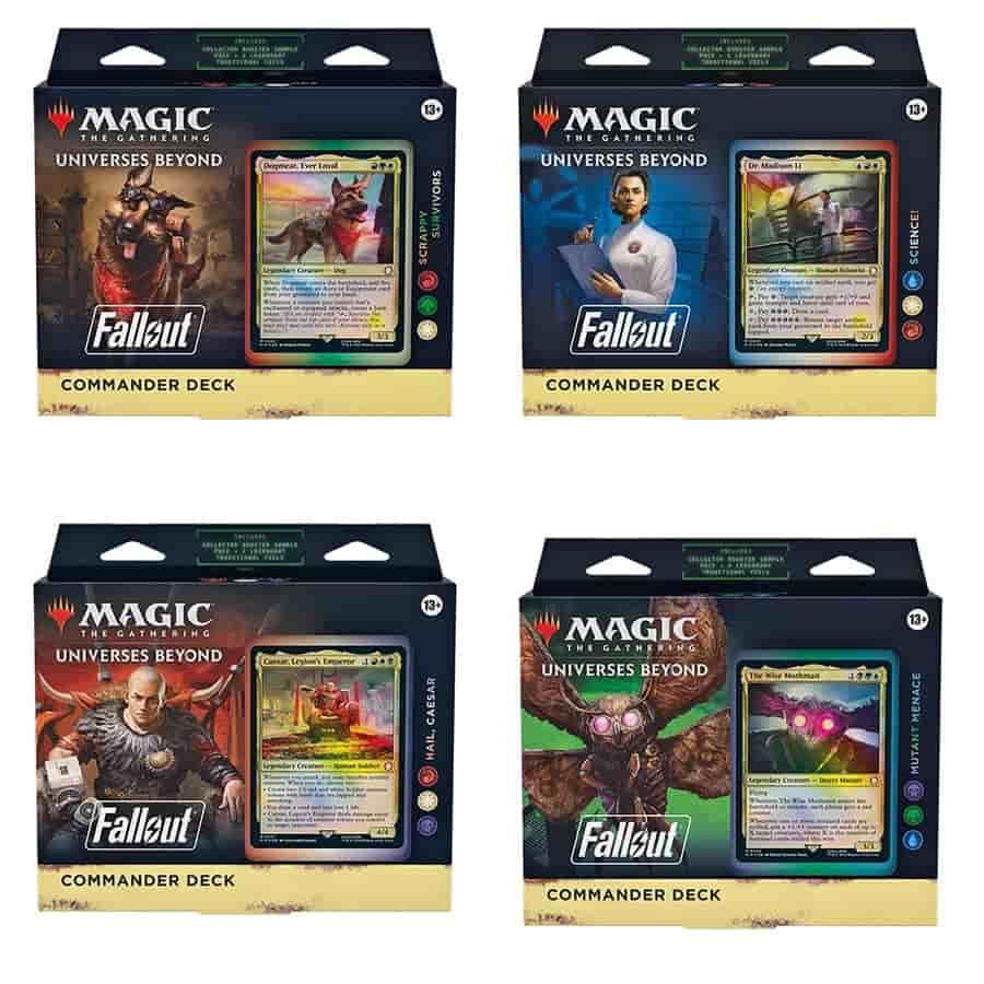 Magic: The Gathering | TCG: Fallout | Commander Deck Cards Wizards of the Coast