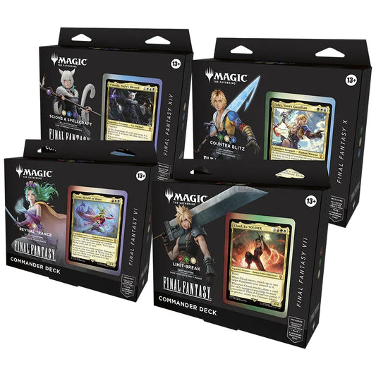 Magic: The Gathering | TCG: Final Fantasy | Commander Deck Cards Wizards of the Coast