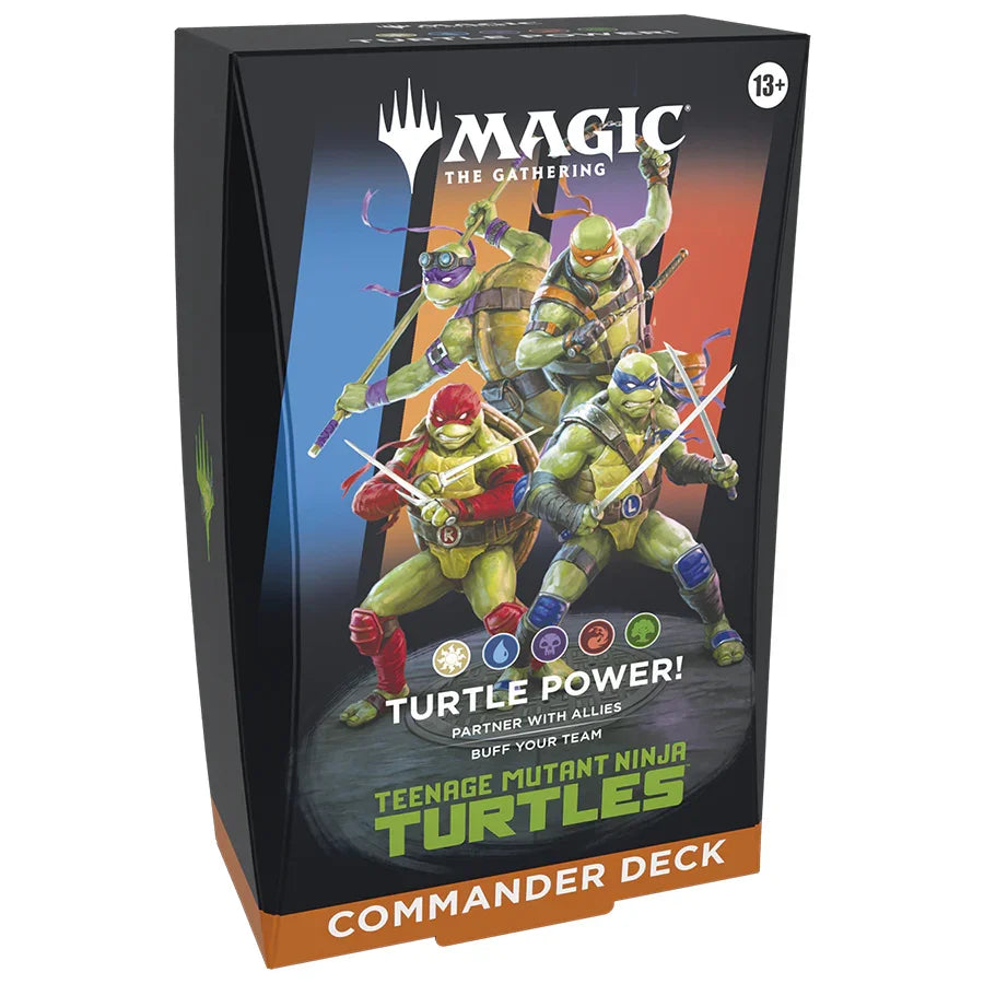 Magic: The Gathering | TCG: Teenage Mutant Ninja Turtles | Commander Deck (Turtle Power!) Cards Anime Island CA