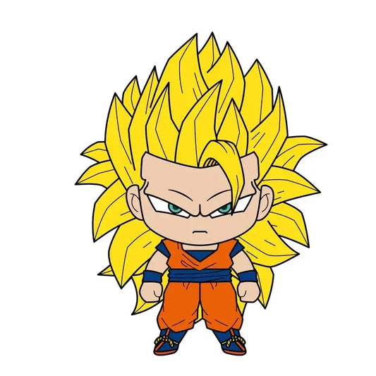 Magnet | 3D Foam | Dragon Ball | Goku (Super Saiyan 3) Magnet Monogram
