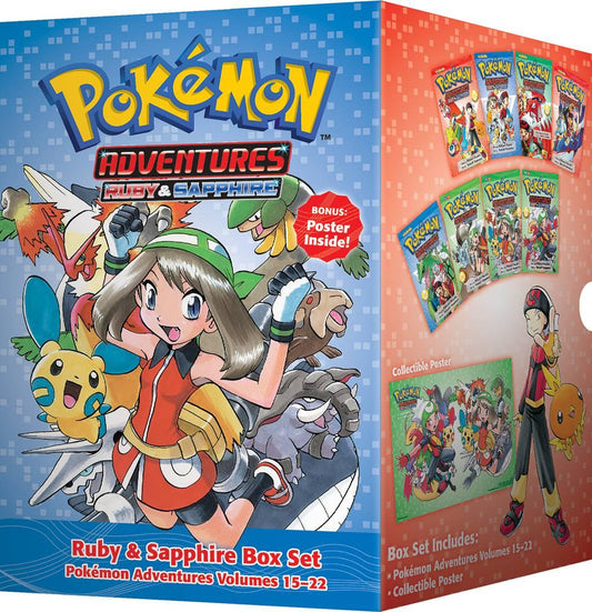 Manga Box Set | Pokémon Adventures | Ruby & Sapphire - Anime Island CA