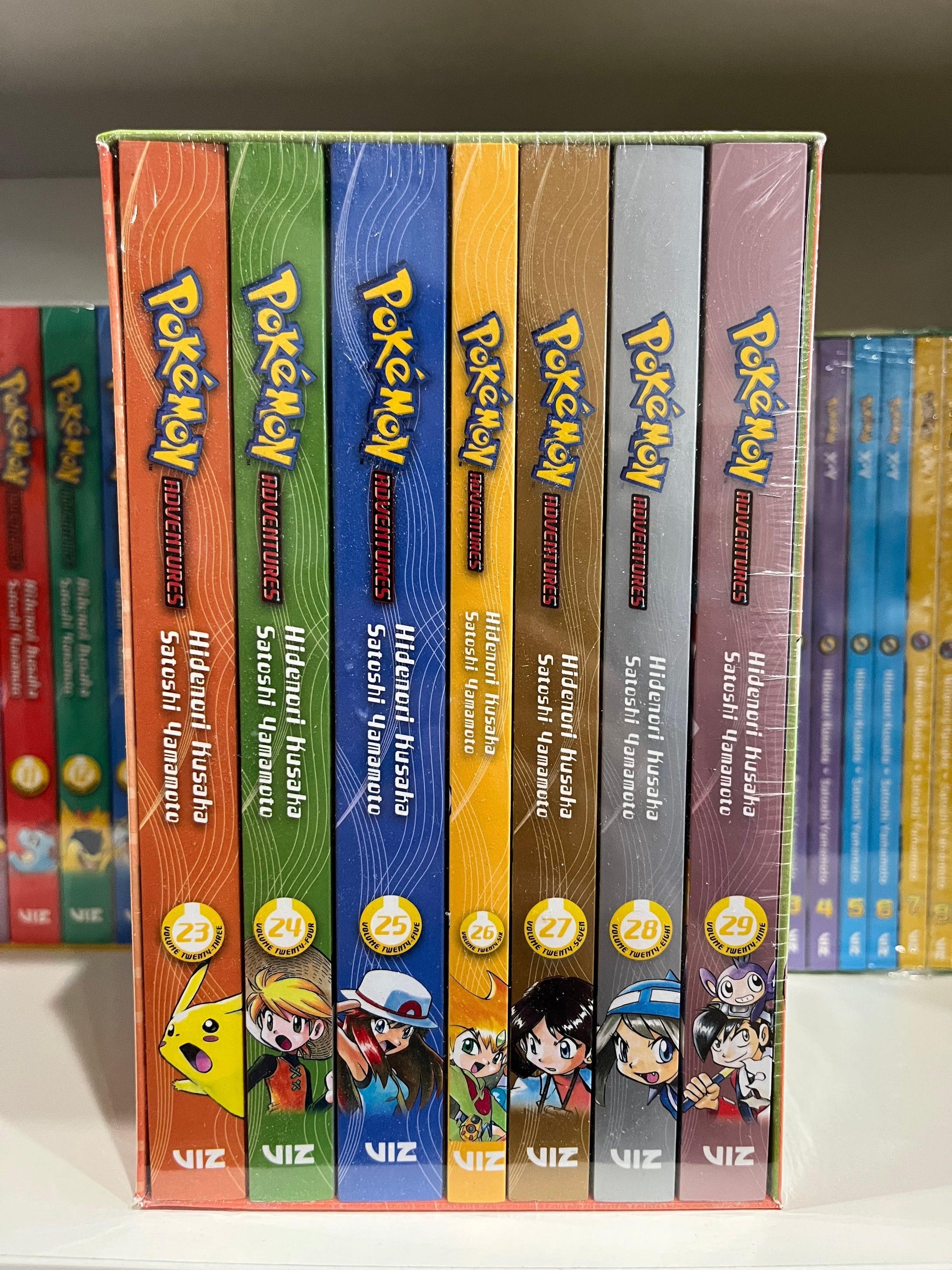 Manga | Pokémon Adventures | Box Set | FireRed & LeafGreen Emerald v. 23-29 Manga/Books Diamond