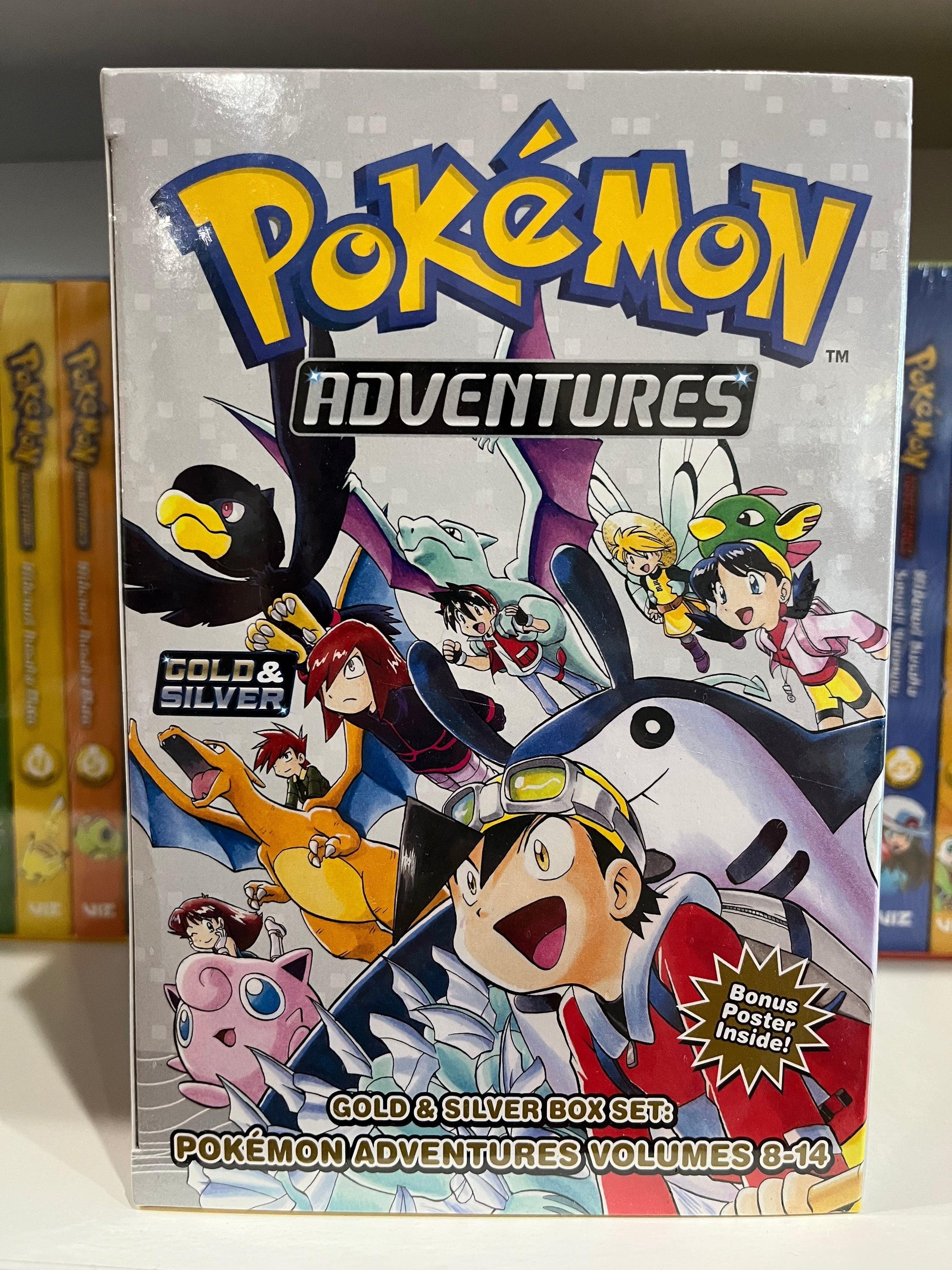 Manga | Pokémon Adventures | Box Set | Gold & Silver Box Set v. 8-14 Manga/Books Diamond