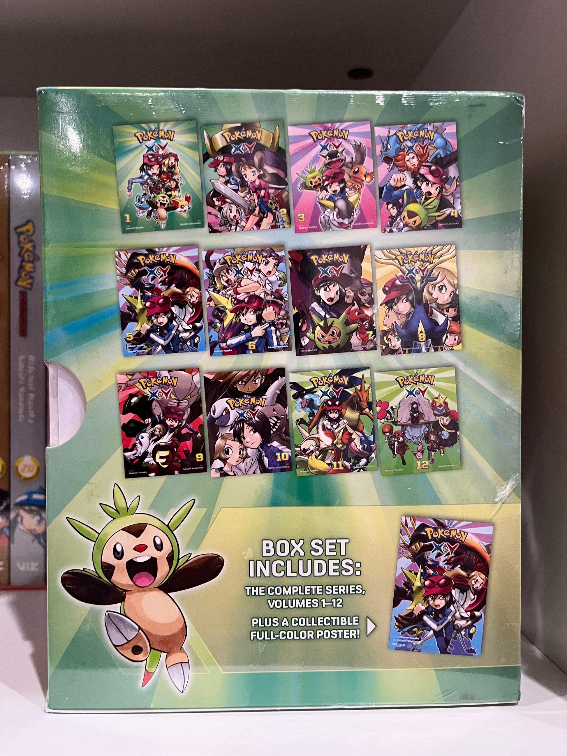 Manga | Pokémon | Box Set | X-Y Complete Series v. 1-12 Manga/Books Diamond