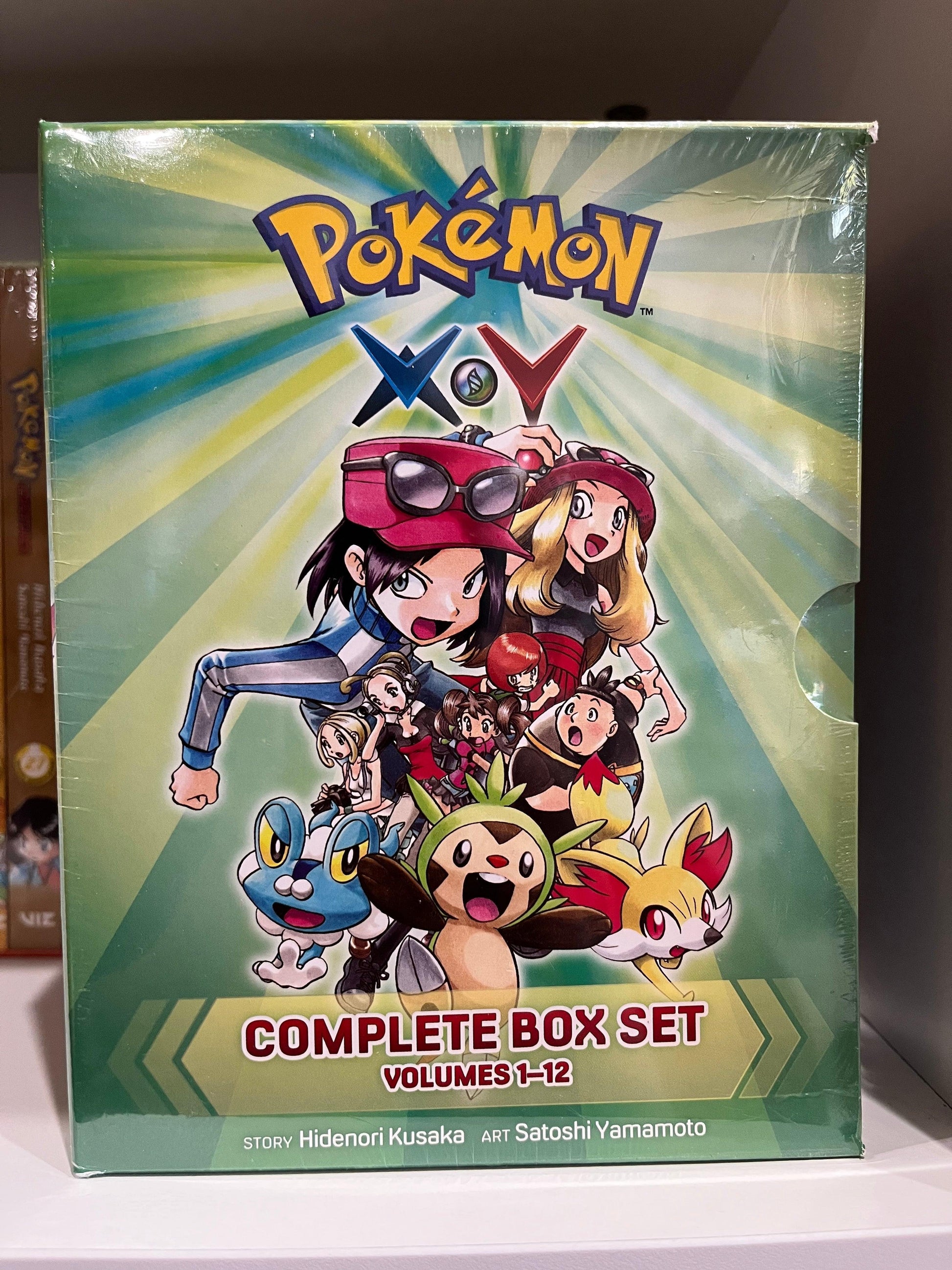 Manga | Pokémon | Box Set | X-Y Complete Series v. 1-12 Manga/Books Diamond