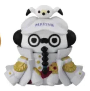 MegaHouse | One Piece | Mega Cat Project One Piece Nyan Piece Nyan! ver. Luffy vs. Marines Figure Bandai