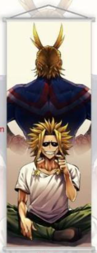 Wall Scroll | My Hero Academia | All Might / Toshinori Yagi