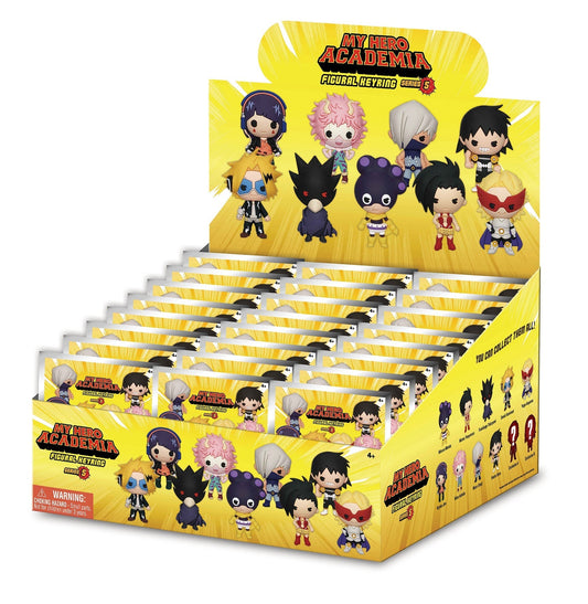 3D Foam Bag Clip | My Hero Academia | Series 5 | Sealed Display Box of 24