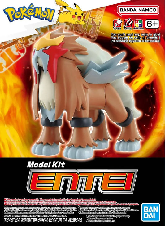 Model Kit | Pokémon | Entei Model Kit Bandai Hobby