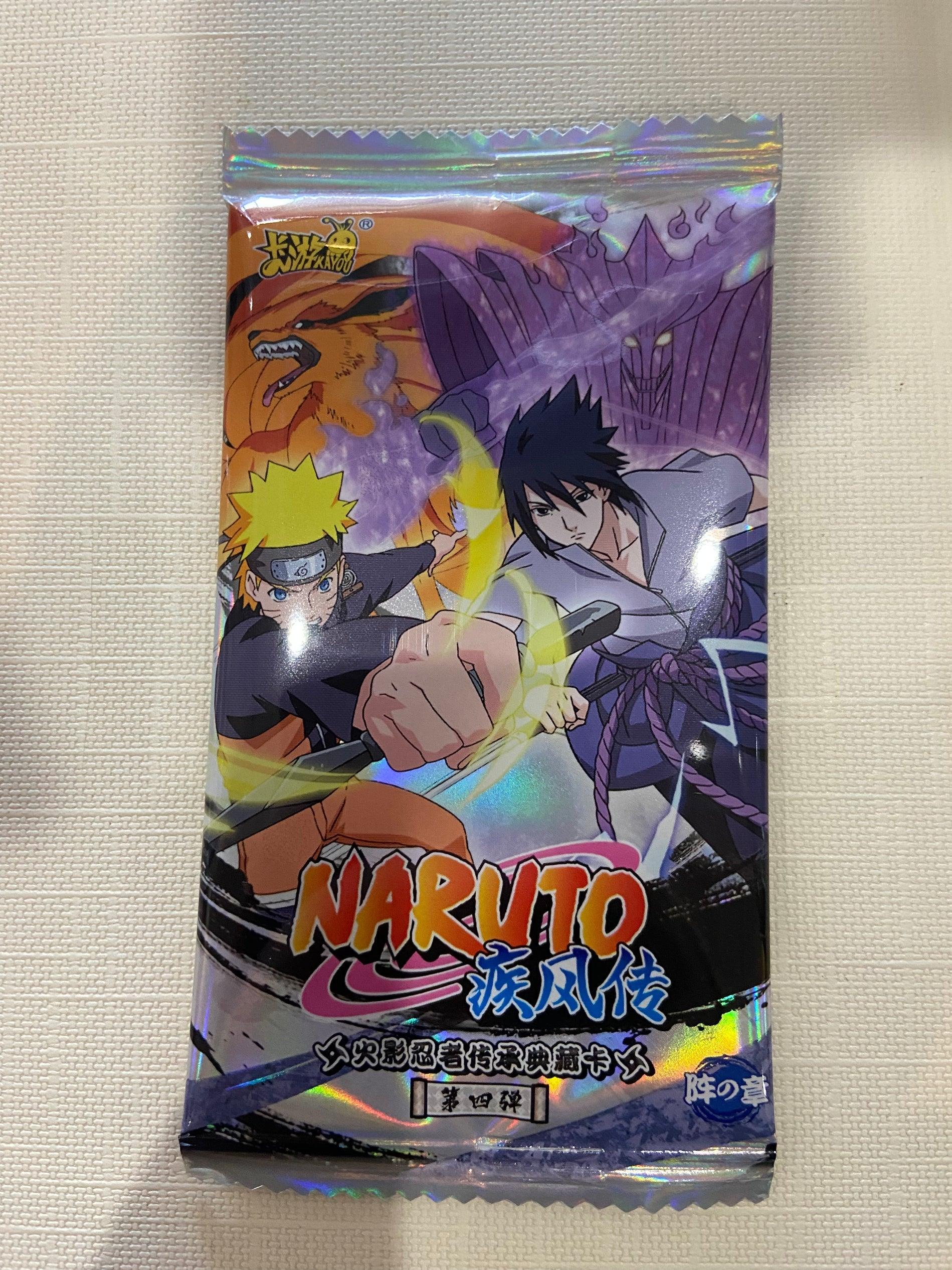Naruto Cards T4W4 Naruto/Sasuke sword