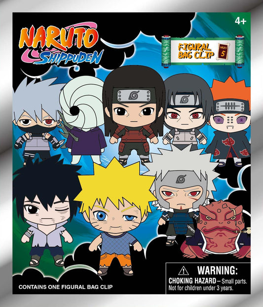 NARUTO SHIPPUDEN SERIES 5 3D BAG CLIP - Anime Island CA
