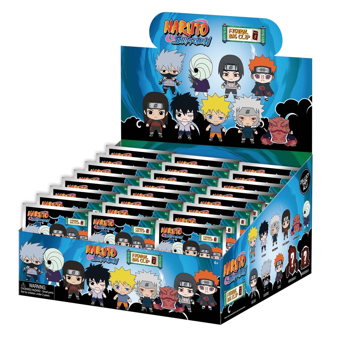 NARUTO SHIPPUDEN SERIES 5 3D BAG CLIP - Anime Island CA