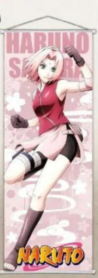 Wall Scroll | Naruto | Sakura Haruno