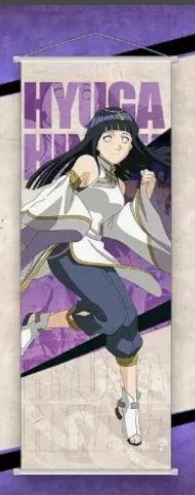 Wall Scroll | Naruto | Hinata Hyuga