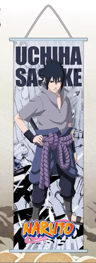 Wall Scroll | Naruto | Sasuke Uchida