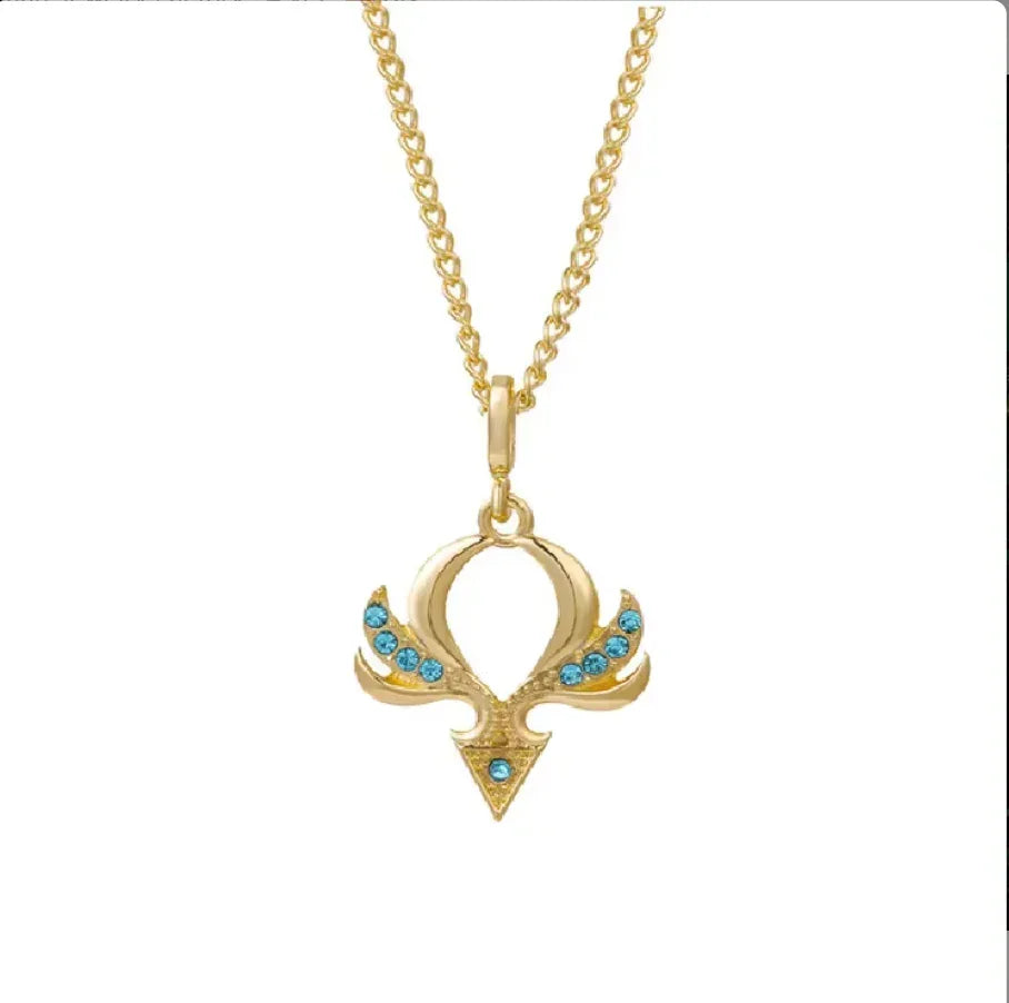 Necklace | Genshin Impact | Gold Color Necklaces Anime Island CA