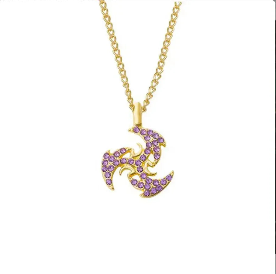 Necklace | Genshin Impact | Gold Color Necklaces Anime Island CA