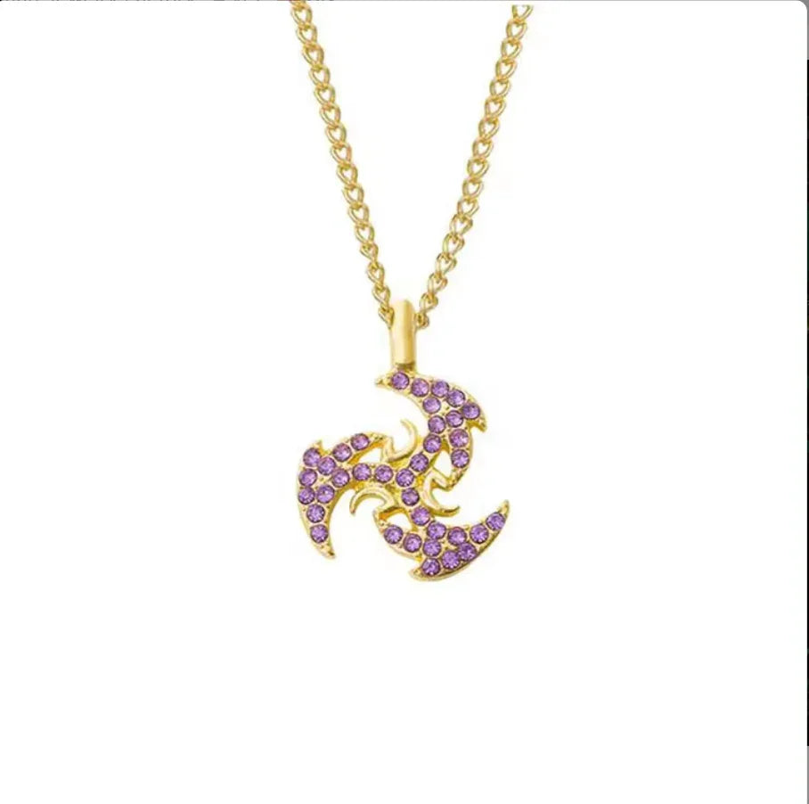 Necklace | Genshin Impact | Gold Color Necklaces Anime Island CA