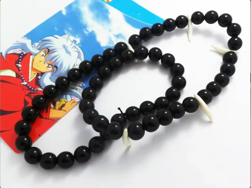 Necklace | Inuyasha | Beads of Subjugation Necklaces Anime Island CA