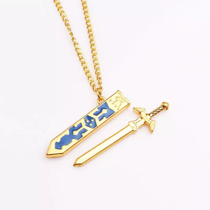 Necklace | Legend of Zelda | Master Sword and Sheath Necklaces Anime Island CA