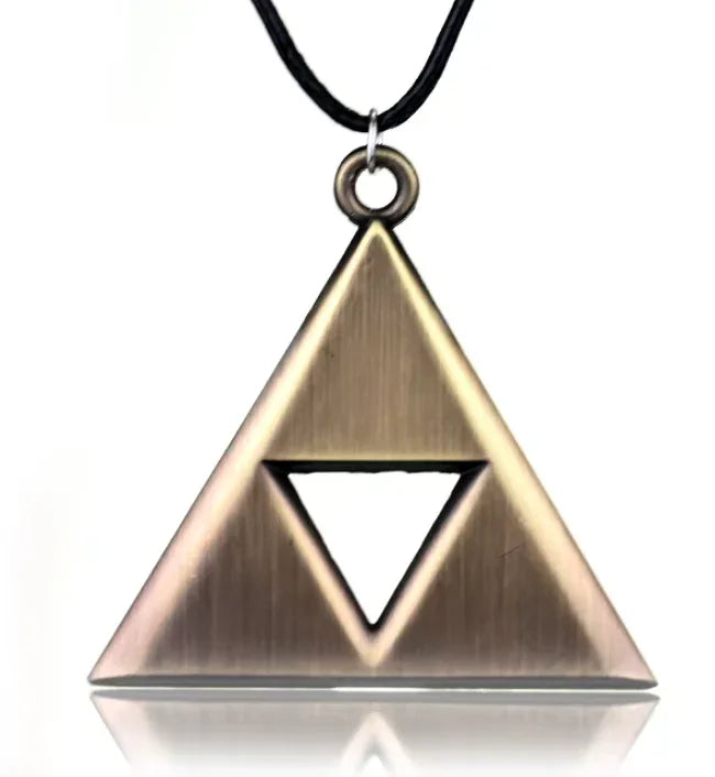 Necklace | Legend of Zelda | Triforce - Bronze Necklaces Anime Island CA