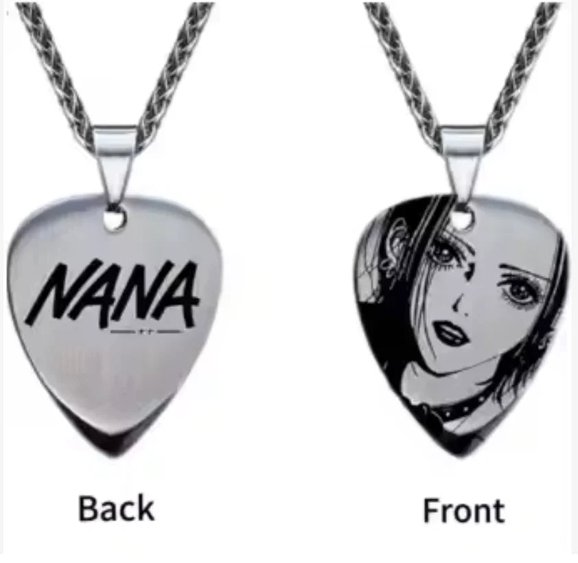 Necklace | NANA | Nana Osaki Guitar Pick Necklaces Anime Island CA