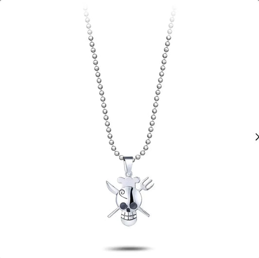 Necklace | One Piece | Sanji Logo - Anime Island CA