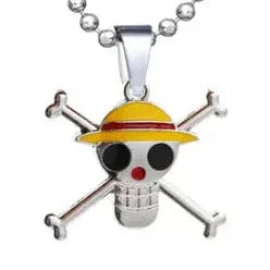 Necklace | One Piece | Straw Hat Pirates Logo (see variants) Necklaces Anime Island CA