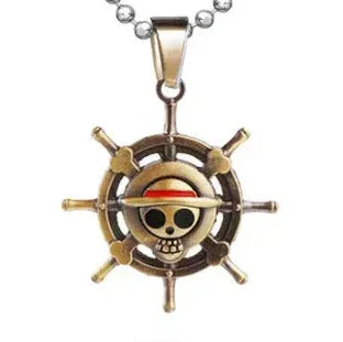Necklace | One Piece | Straw Hat Pirates Logo (see variants) Necklaces Anime Island CA